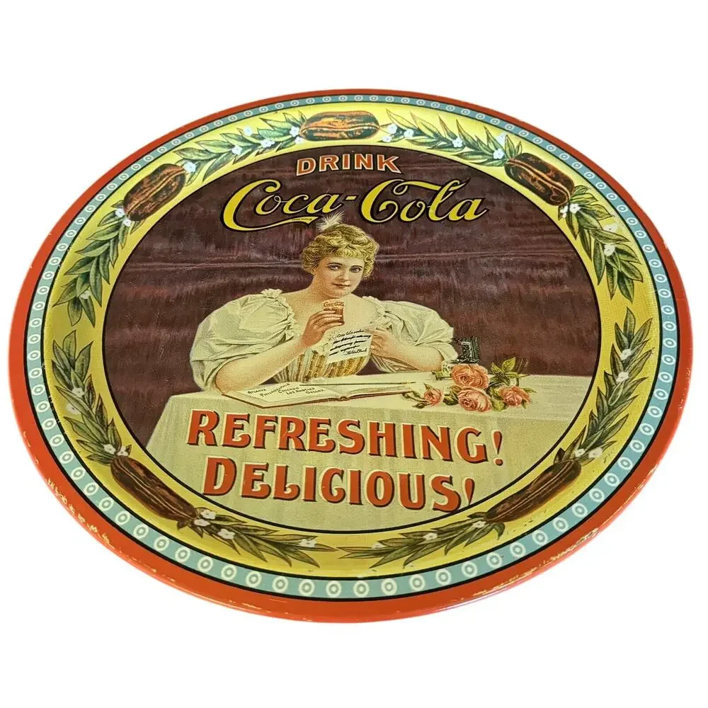 Vintage Coca-cola 75 years Tray #34936
